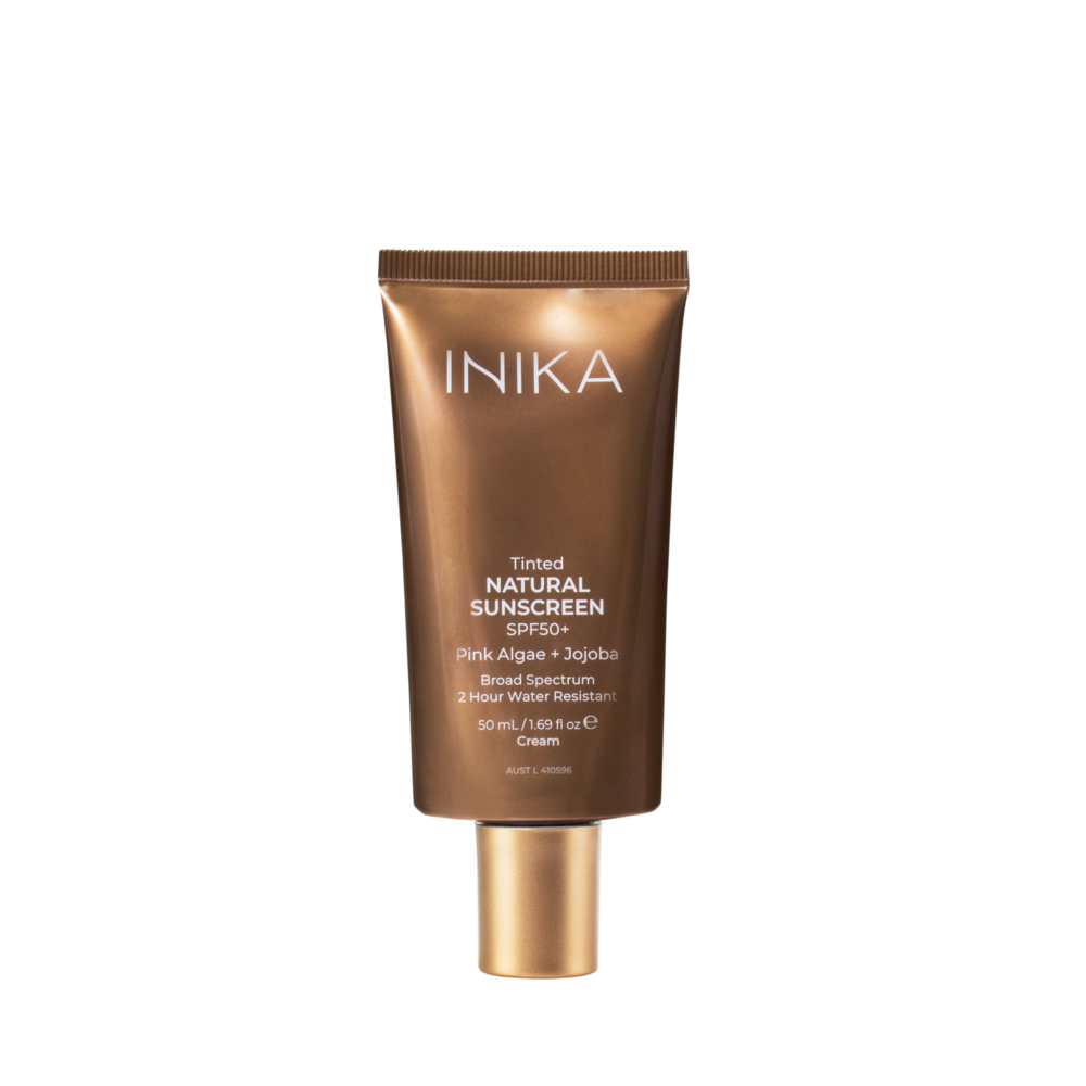 INIKA Tinted Natural Sunscreen SPF50+ 50mL